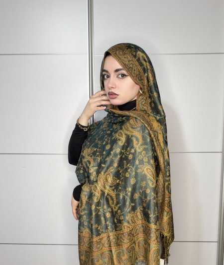 كشمير اخضر كواليتي عالي